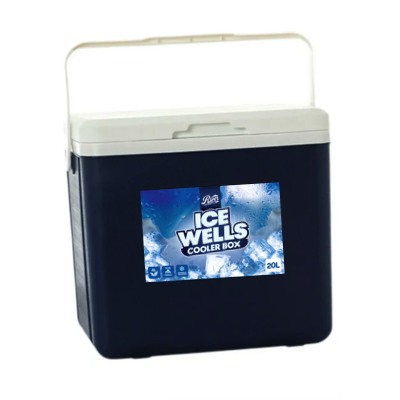 River ICE WELLS COOLER BOX 20L BLUE